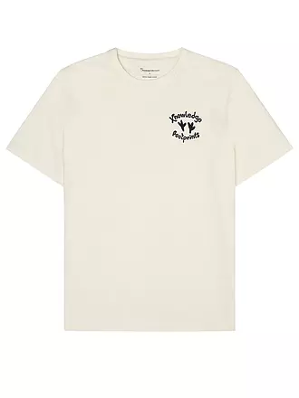 KNOWLEDGE COTTON APPAREL | T-Shirt | creme